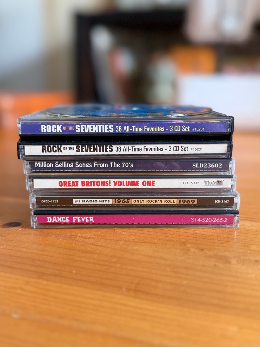 60s & 70s music CD compilation lot: 8 discs